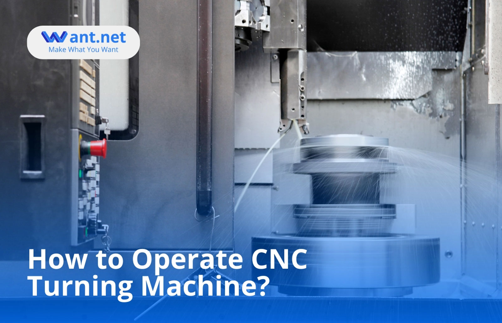 how to operate cnc turning machine