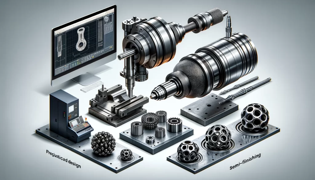 CNC machine tool parts