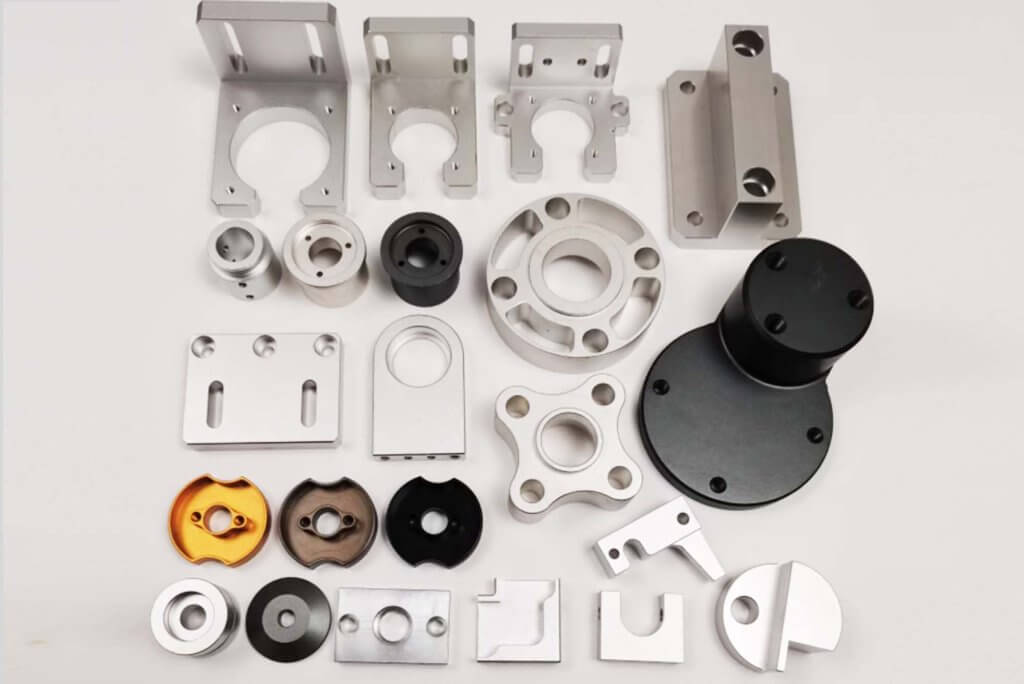 CNC Macining and Anodized Aluminum parts