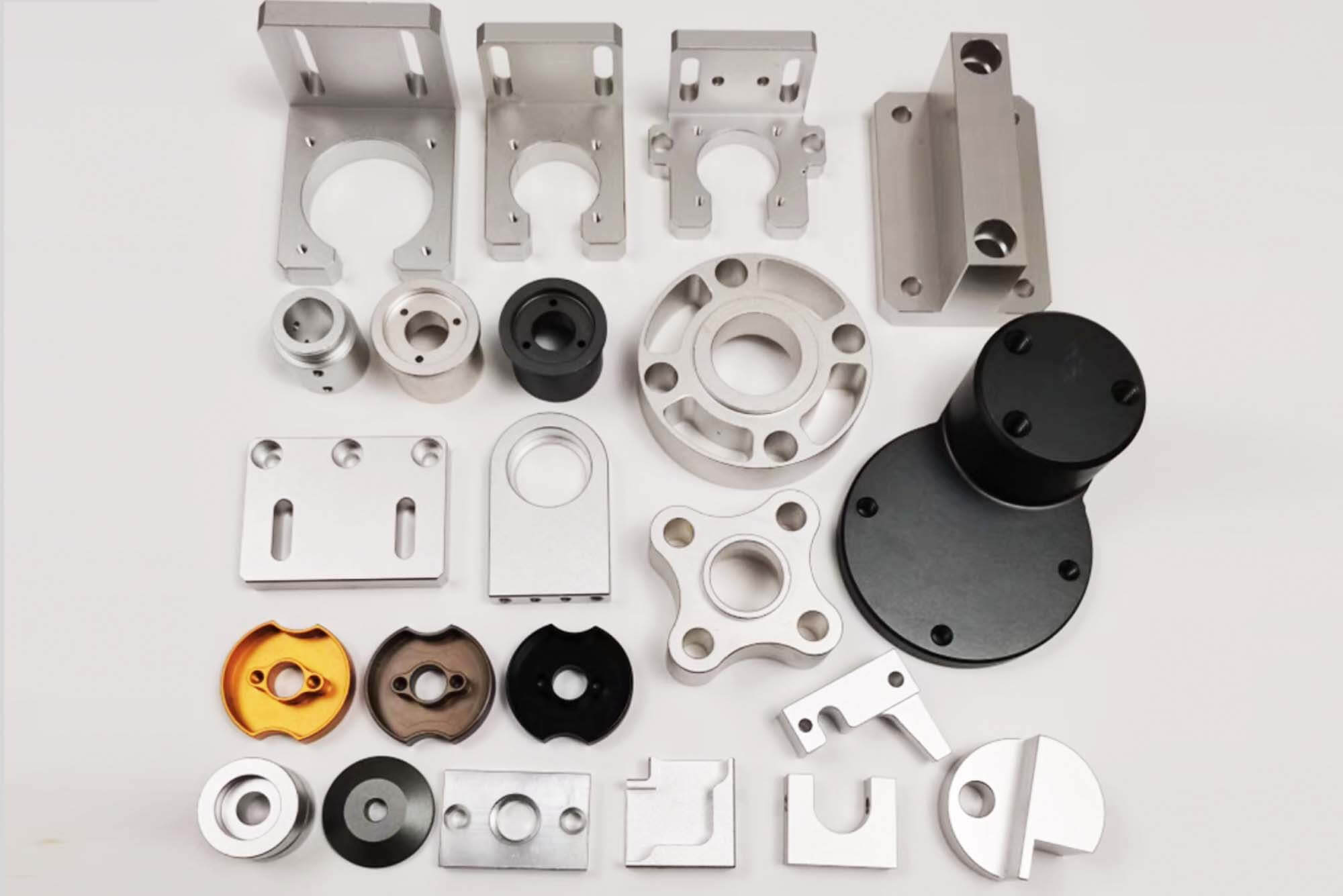 CNC Macining and Anodized Aluminum parts