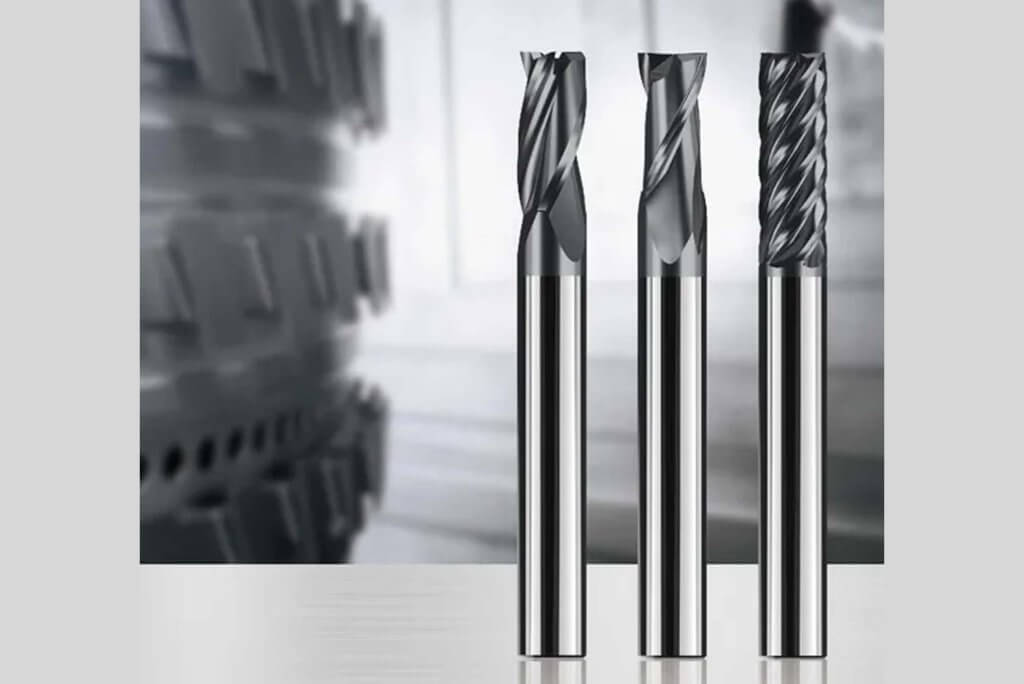 Stainless Steel Titanium Alloy Tungsten Carbide Milling Cutter