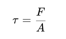 Shear Stress Formula