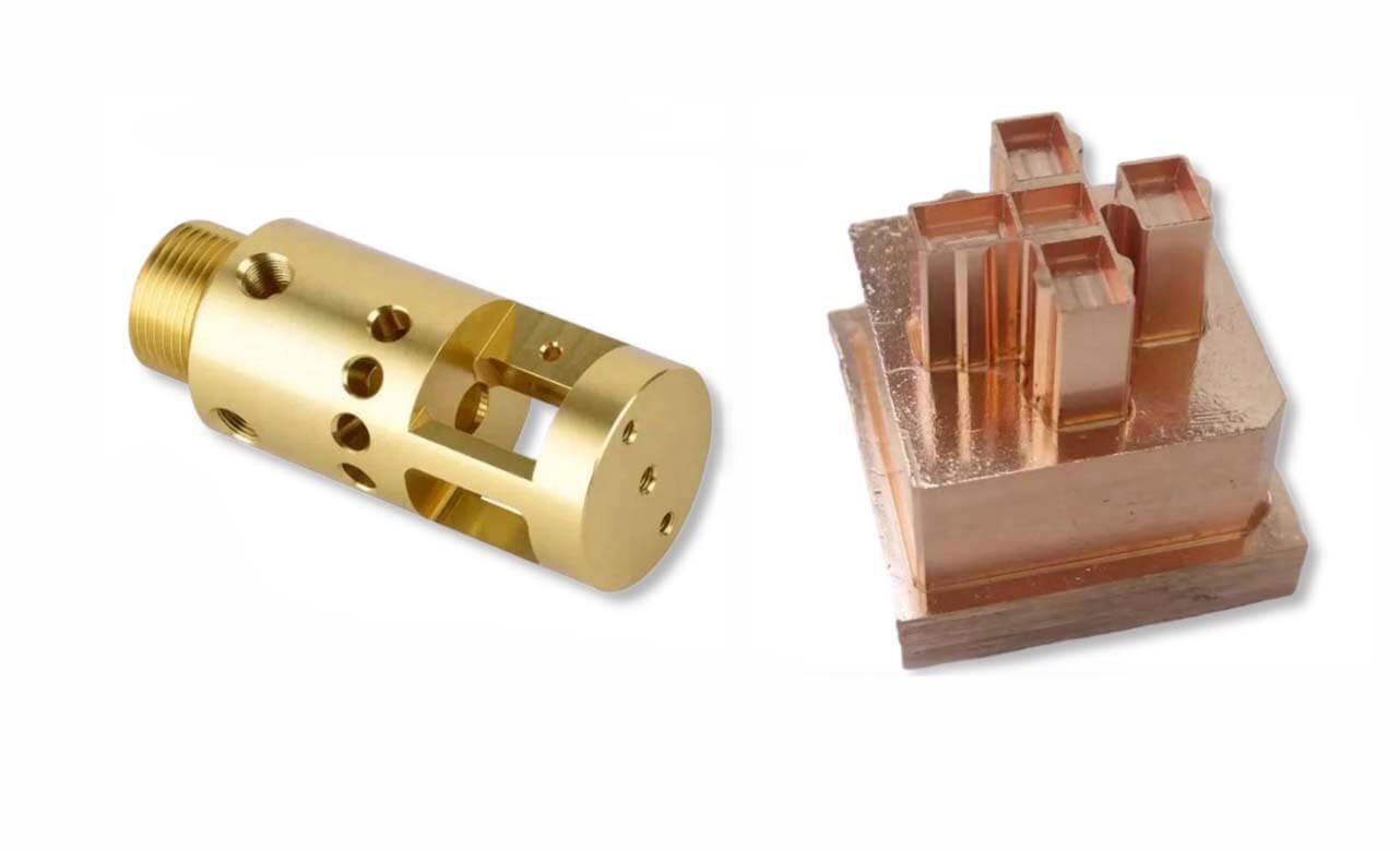 Bronze vs Brass parts