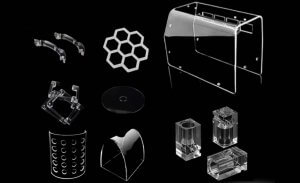 Polycarbonate Glass custom parts